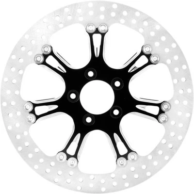 Performance Machine Virtue 13in. Two-Piece Brake Rotor - Platinum Cut Motorcycle - Image 1 of 3