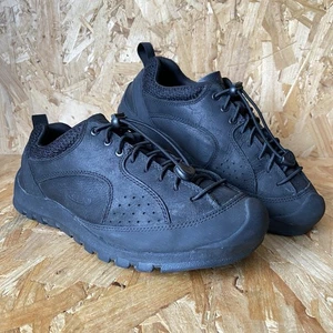 Keen Jasper Rocks SP Black Leather Walking Shoes - Mens UK 8 - Picture 1 of 12