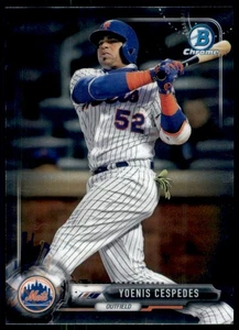 2017 Bowman Chrome Yoenis Cespedes New York Mets #36 - Picture 1 of 2
