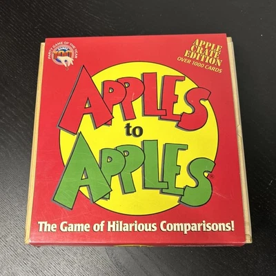 Apples to Apples: Apple Crate Edition - Party Card Game w/ Wood Box Never Played - Image 1 of 4