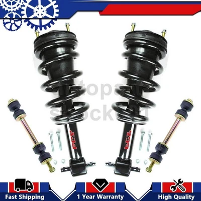 Kit de eslabones de barra estabilizadora de amortiguadores delanteros para Chevrolet Silverado 1500 4x4 6,2 L 2008 Foto 1 de 4