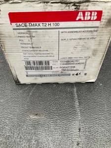 ABB SACE TMAX T2 H 100 Molded Case Circuit Breaker NEW - Picture 1 of 5