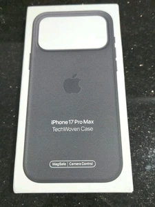  iPhone 17 Pro Max Techwoven Case With MagSafe Black Original Genuine Official  - Picture 1 of 4