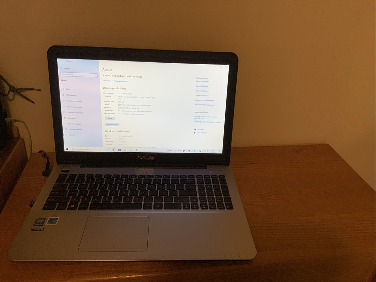 ASUS Windows 10 4 GB RAM PC Laptops & Netbooks 15-15.9 in ASUS Windows 10 4 GB RAM PC Laptops & Netbooks 15-15.9 in