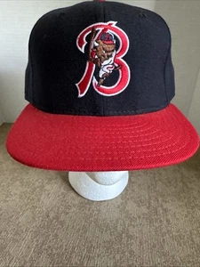Buffalo Bisons New Era Pro Model the 5950 Baseball Hat Black Size 7 5/8 Used - Picture 1 of 11