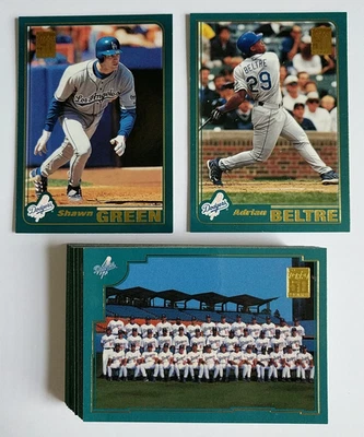 2001 Topps LOS ANGELES DODGERS 28 Card Team Set - Image 1 of 4