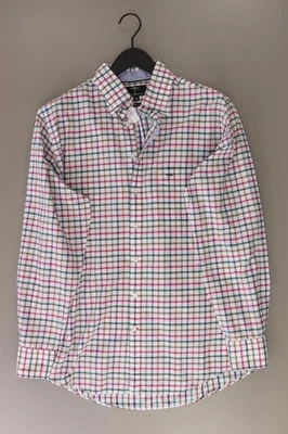 ⭐ Fynch Hatton camicetta per uomo taglia 52, L a quadri multicolore di cotone ⭐ - Immagine 1 di 4