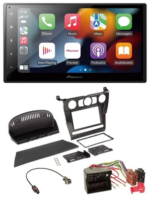 Pioneer DAB Bluetooth 2DIN USB MP3 Autoradio für BMW 5er (E60, 2003-2007) - Bild 1 von 4