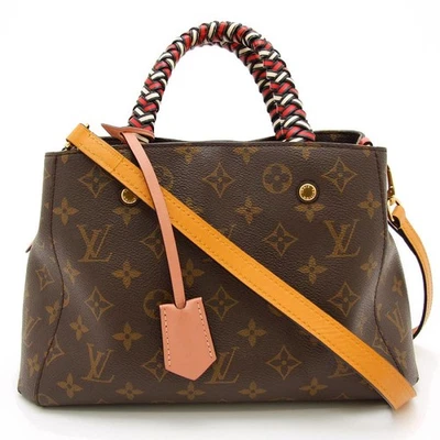 LOUIS VUITTON монограмма Montaigne BB M44671 Дамская сумка совершенно б/у - Изображение 1 из 4