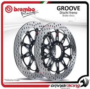 Dischi freno anteriore Brembo The Groove 300mm per Kawasaki Versys 650 2007> - Imagen 1 de 5