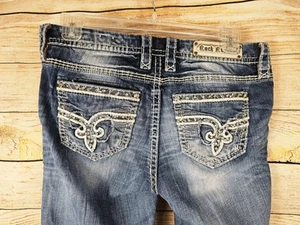 Jeans Rock Revival Sherry Easy Boot vita media taglia 31 - Foto 1 di 7