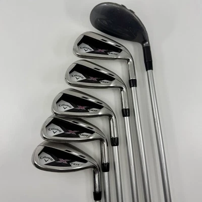Callaway X Hot Ladies Iron Set 6h+7-SW 50g Womens Graphite RH - Image 1 of 4