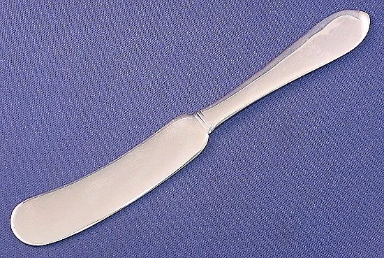 POINTED ANTIQUE-DOMINICK & HAFF SET OF 2 STERLING FH BUTTER SPREADERS - Image 1 of 1