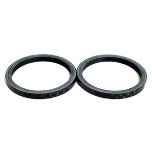 gobike88 GD RACING 3K CARBON 1-1/8" Headset Spacer 3mm x 2pcs, Black, N89 - Picture 1 of 1