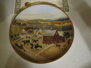 FRANKLIN MINT LANDREISEN VON LOWELL HERRERO ERBSTÜCK SAMMELTELLER - Bild 1 von 9