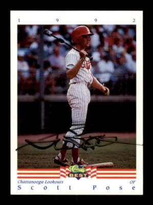 1992 Classic Best #442 Scott Pose AUTOGRAPHED!!!! 242814 - Image 1 of 2