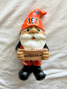CINCINNATI BENGALS - NFL - 7.5 inch Garden Gnome - Forever Collectibles