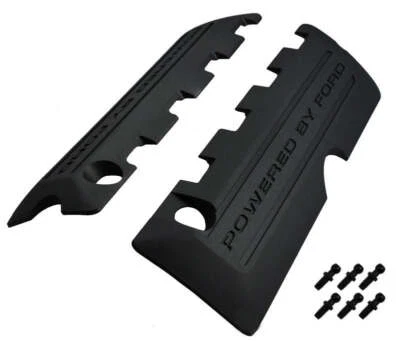 2011-2017 Ford F-150 5.0 Engine Coil Covers w/ 6 Attaching Ball Studs & Grommets - Image 1 of 4