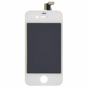 LCD Digitizer Frame Assembly for Apple iPhone 4 GSM White Front Glass Touch Top - Picture 1 of 2