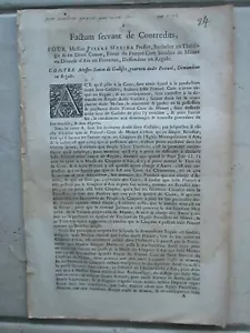 Factum 1689 : DROIT DE REGALE PRIEURE DE MIMET (Bouches-du-Rhône) - Foto 1 di 4