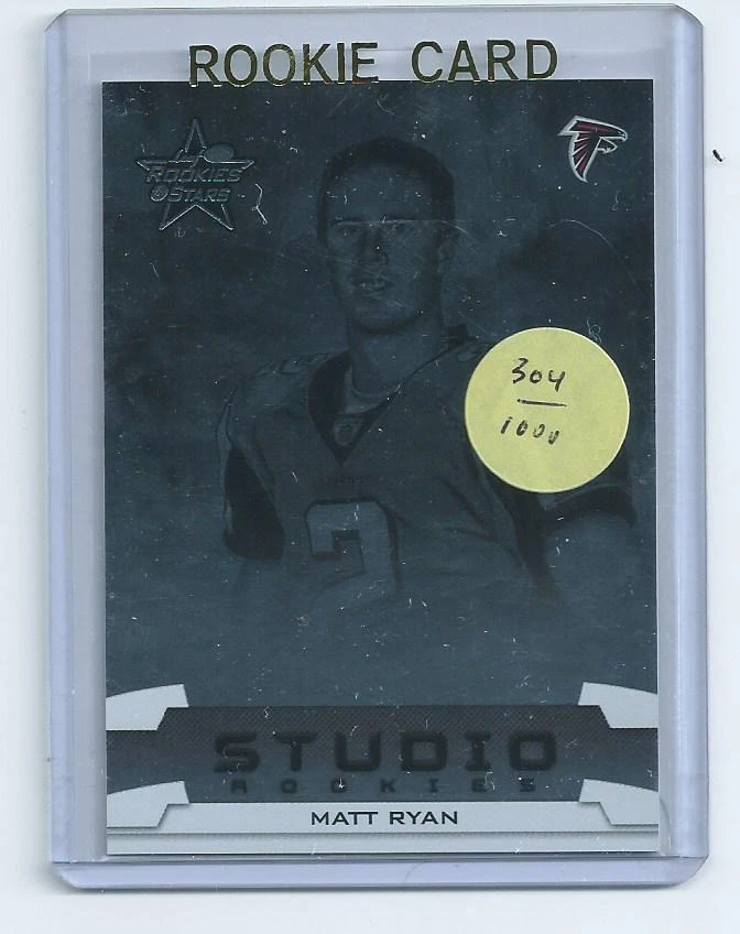 Matt Ryan 2008 Leaf Rookies & Stars Studio Rookiesl Rookie Card #sr-4  only 1000 - Image 1 of 1