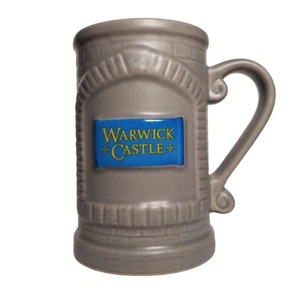 Warwick Castle Ceramic Tankard Mug Cup Official Merlin Merchandise 2014 Medieval - Picture 1 of 9