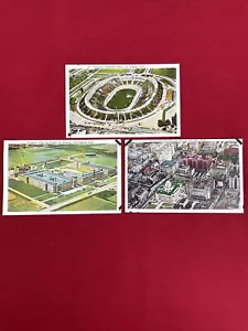 Lote de 3 postales vintage vistas aéreas de LOS ANGELES, COLISEUM, NEUMÁTICO GOODYEAR - Imagen 1 de 11
