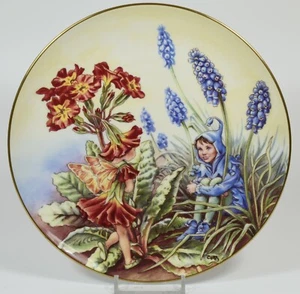 Border Fine Arts The Polyanthus Fairy Fine Bone China Plate - Picture 1 of 3