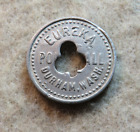 DURHAM, WASH. EUREKA POOL HALL WASHINGTON TOKEN