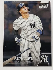 Gleyber Torres 2022 Topps Stadium Club Chrome Yankees #239 - Picture 1 of 2