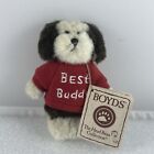 Boyds Bears 4 pouces Best Buddy Dog Thinkin' of Ya Series - The Head Bean Collection