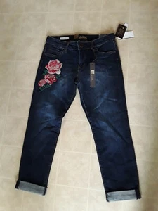 Jeans crop Kut From The Kloth KATY BOYFRIEND taglia 2P NUOVO. - Foto 1 di 3