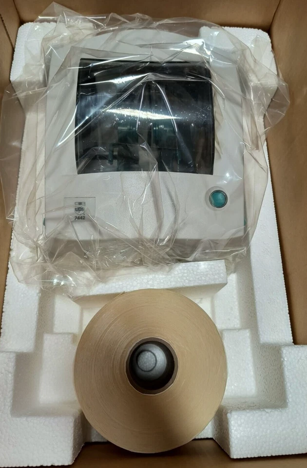 BRAND NEW - Eltron LP2442PSA Zebra UPS Thermal Label Printer w/ Box Power Supply - Image 1 of 4