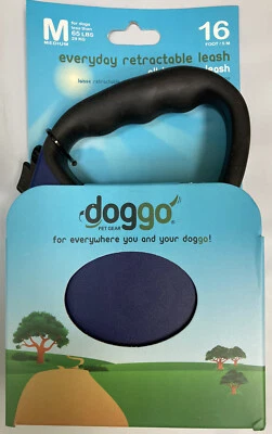 DOGGO Pet Gear Medium 16 Ft. All Belt Retractable Dog Leash Pets Up To 65lbs. - Image 1 of 3