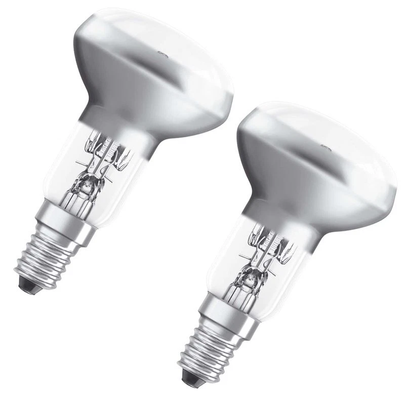 2x Osram 30W = 40W SES E14 230V Eco Halogen Energy Saver R50 Reflector Spot - Image 1 of 1