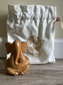 Odisri Ganesha Skulptur 5,5" Kirschholz - Bild 1 von 7