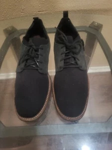 Mark Nason Men's Black Fabric &Leather Shoes,Size 10,Cond.is V.Gd - Picture 1 of 7