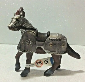 BULLYLAND VINTAGE MITTELALTER RITTER KNIGHT PFERD #80705 HORSE MITTELALTER - Bild 1 von 3