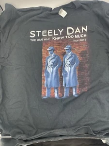 Camiseta Steely Dan The Dan That Knew Too Much Gira de Conciertos 2016 3XL - Imagen 1 de 4