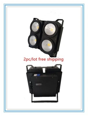 2pc/lot 4x100W LED COB blinder cool+warm white 2in1 audience matrix DMX DJ light - Image 1 of 4