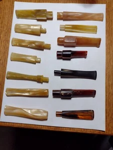 Choose pipe stem mouthpiece bit from description, price per LUCITE stem NOS L6 - Picture 1 of 4