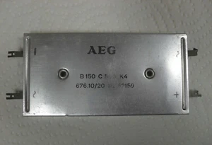 Ajustador de puente selenio vintage AEG B150 C500 K4 sin usar de stock antiguo - Imagen 1 de 3