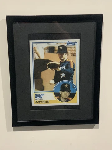 1983 Topps Nolan Ryan (Custom Mini Poser) Frame Not Included (READ) Cover