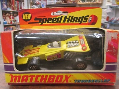 Matchbox Speed Kings K-34 Thunderclap Racecar w/Window Box - Image 1 of 4