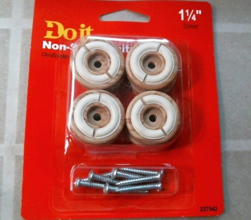 DoitBest 227542 1-1/4" Non-Slip Furniture Pads, FREE SHIPPING