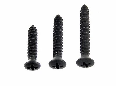 FORD Interior Screws- #10 x 1" to 1-1/2" Long- #8 Oval Head- 75pcs (25ea)- #350 - Image 1 of 4