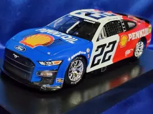 2023 Joey Logano #22 Shell-Pennzoil Darlington Throwback 1:24th Mustang NASCAR - Picture 1 of 1