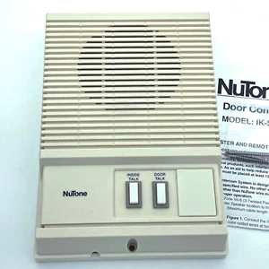 NEW Nutone IK-25 Series DoorCom Intercom Slave Station Speaker in Adobe White - Picture 1 of 3