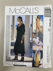 Uncut McCall’s Sewing Pattern 2796 Dress Alternatives Tunic Pants Sz 12-14-16 - Picture 1 of 3