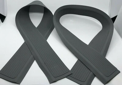 Par de alfombrillas de goma gris protección para Mercedes-Benz R107 SL-SLC CLASE Foto 1 de 2